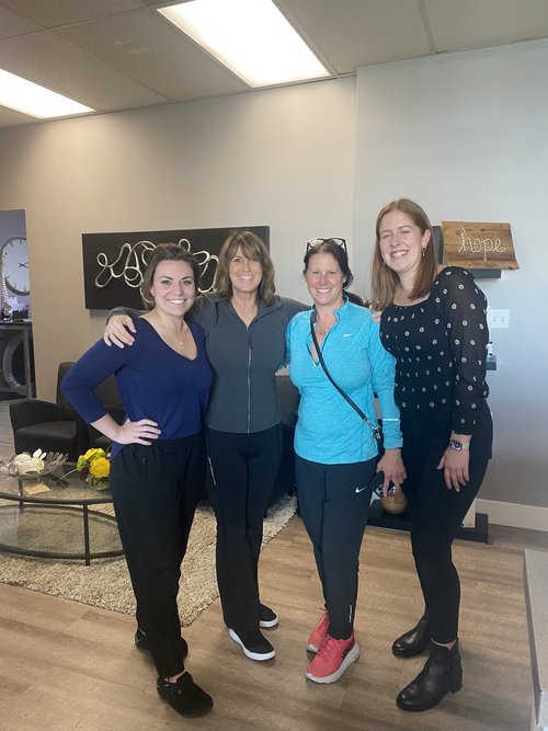 napa - thank her for lunch. we have the best patients. christina